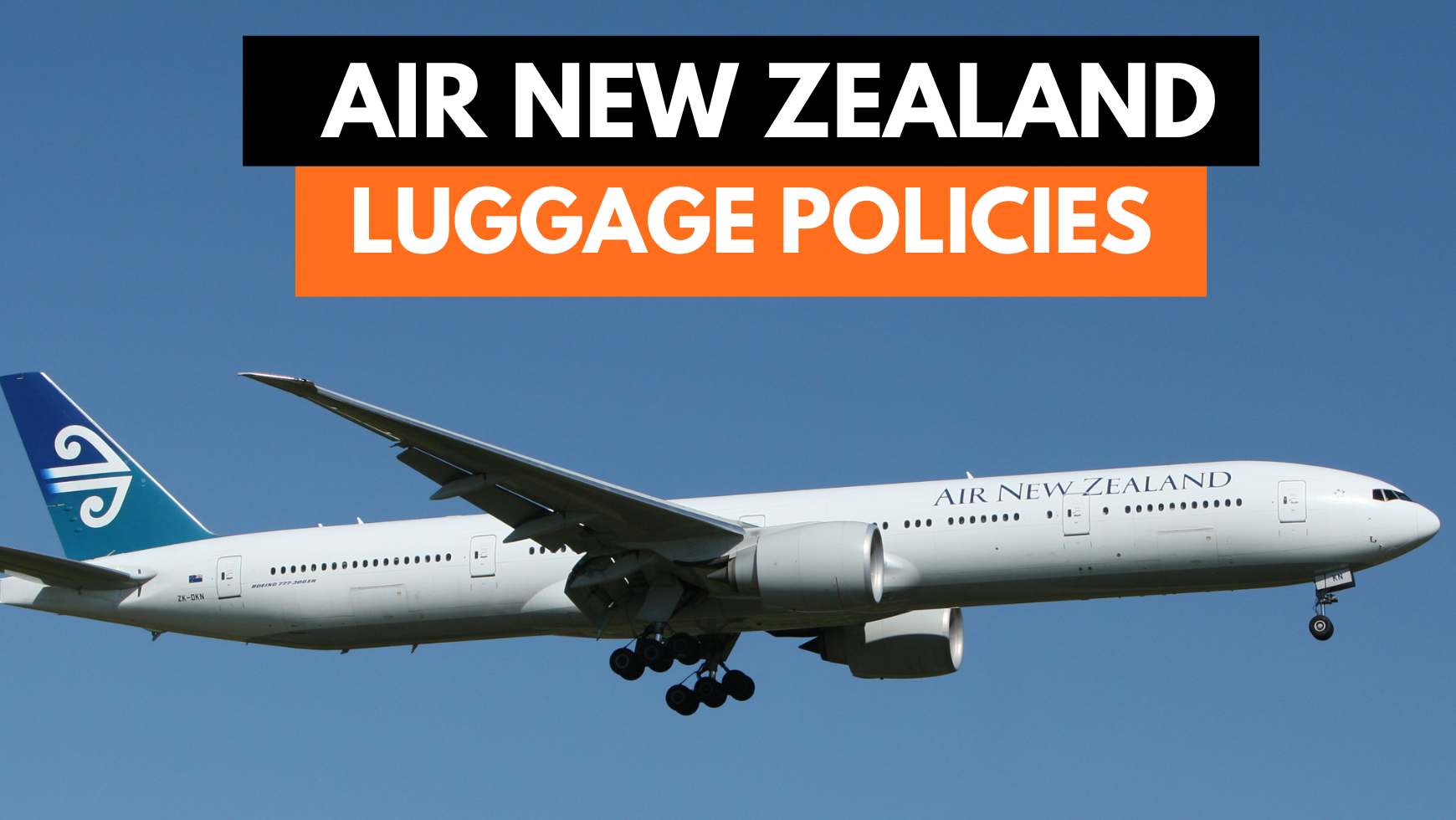 Air new zealand luggage online