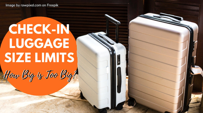 What are the maximum weight and size dimensions for carry-on