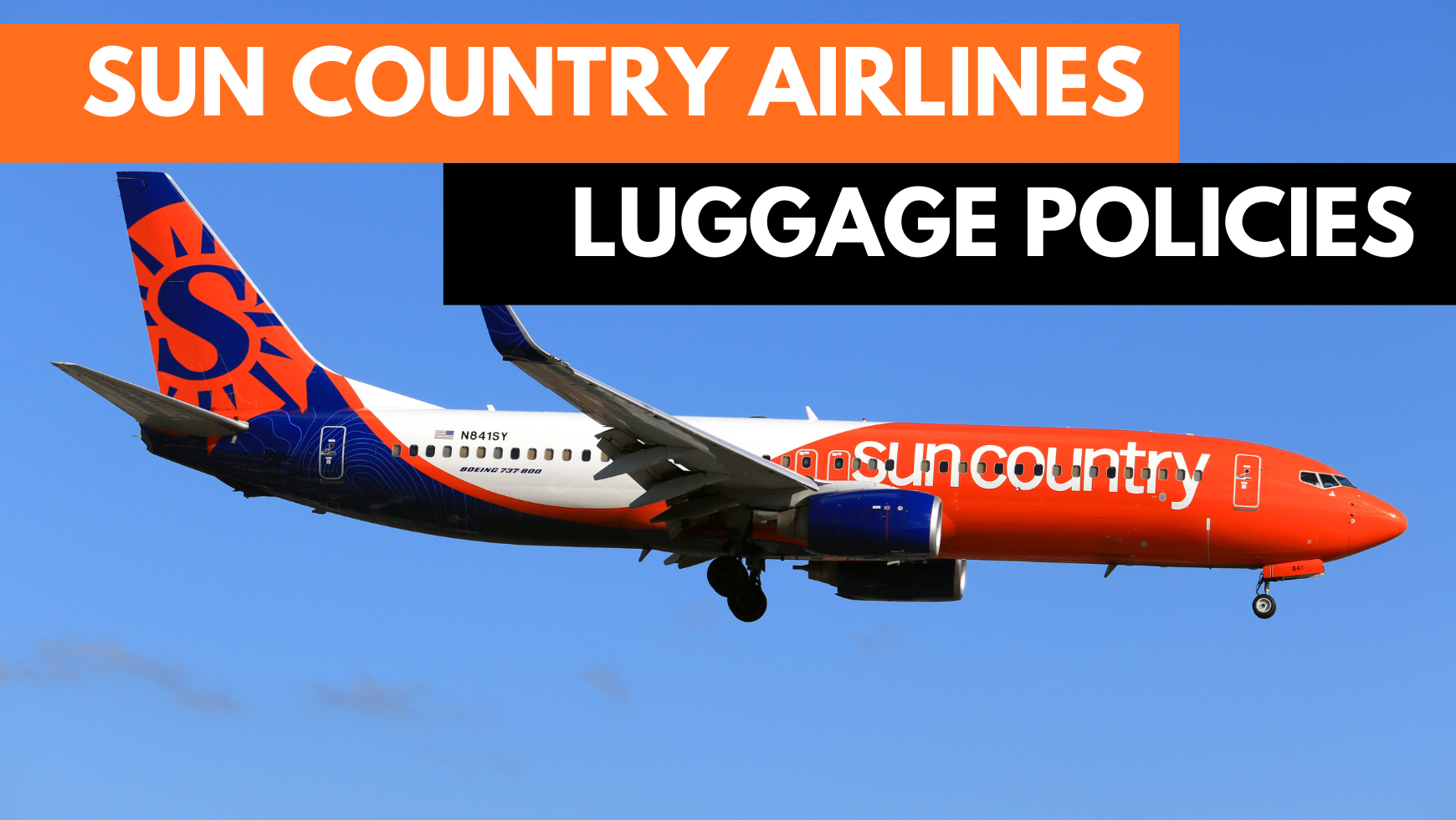 Sun Country Airlines Baggage Allowance Policy CABINZERO