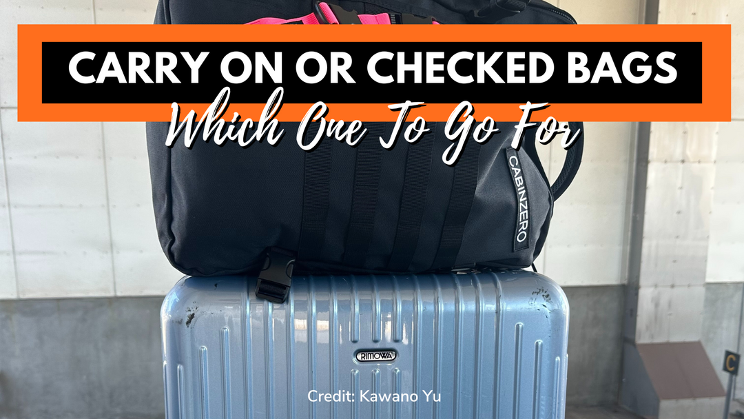 Carry On vs. Checked Bag: Should You Check Your Bag Or Carry It On