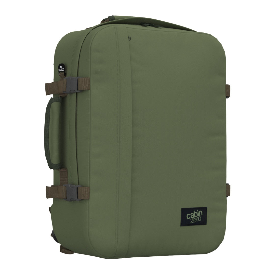 CabinZero Classic 44L Lightweight Carry On Backpack - Urban Camo